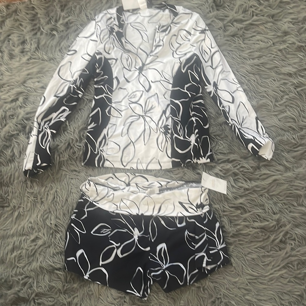 Loleono rash guard and board shorts